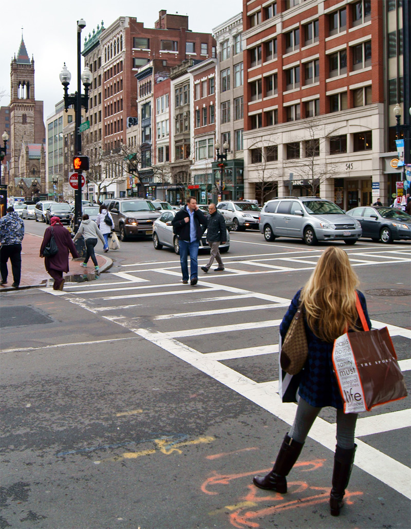 Boylston Street Before
